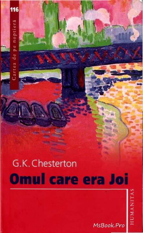 Omul care era Joi de G.K. Chesterton descarcă romane de dragoste pdf 📖