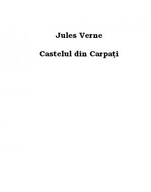 Castelul din Carpati citește gratis romane de dragoste .Pdf 📖