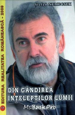 Din gîndirea înțelepților lumii de Ştefan NEMECSEK vol.2 citește cartți gratis .pdf 📖