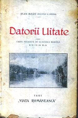 Datorii uitate de Jean Bart citește gratis romane .pdf 📖